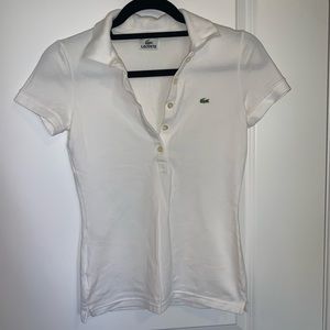 Lacoste button down polo shirt